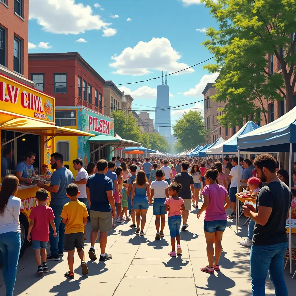 Гармония современных и исторических зданий в центре города